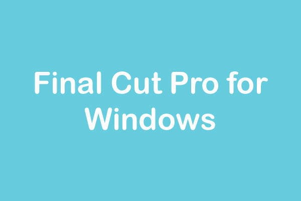 film cut pro for windows