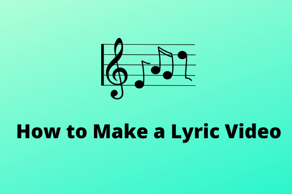 Make a Lyric Video for  without Copyright