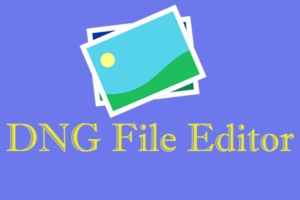 Top 4 DNG File Editors That Help You Edit DNG Photos with Ease