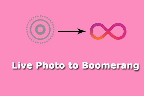 Live Photo to Boomerang - How to Make a Live Photo a Boomerang