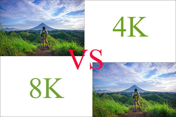 4K解像度と8K解像度の違い（特にテレビ）