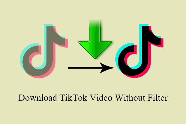 [Solved] How to Download TikTok Video Without Filter?