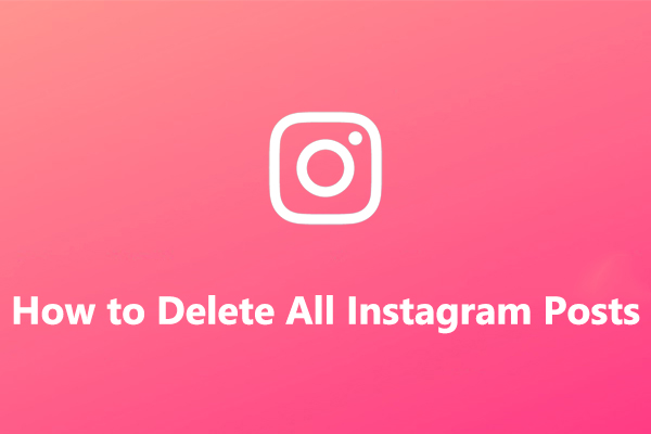 Cómo eliminar todas las publicaciones de Instagram en su teléfono y computadora