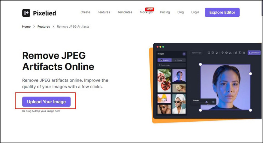 How to Remove JPEG Artifacts Using Photoshop and Online Tools