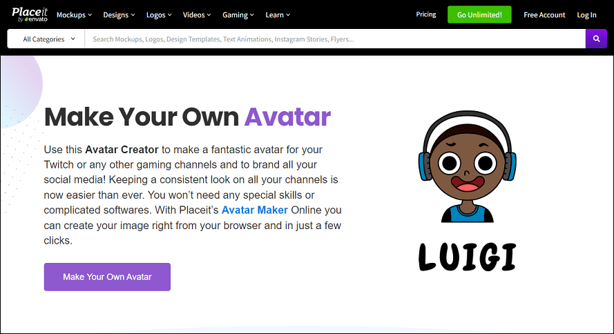 Avatar Maker: Make Your Own Avatars Free Online, Fotor