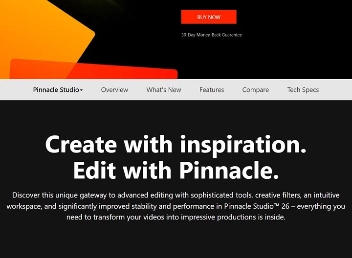 Pinnacle Studio 26 | Value-Packed Video Editing & Screen Recording Software  [PC Download]