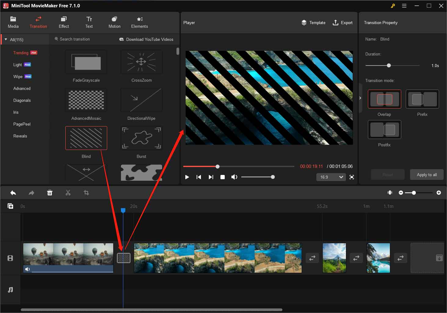 how-to-add-a-transition-to-a-video-in-minitool-moviemaker