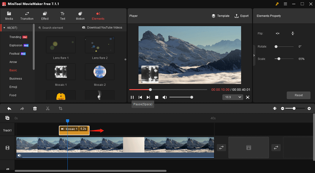 Add Mosaic to Video to Blur Faces or Other Vital Details