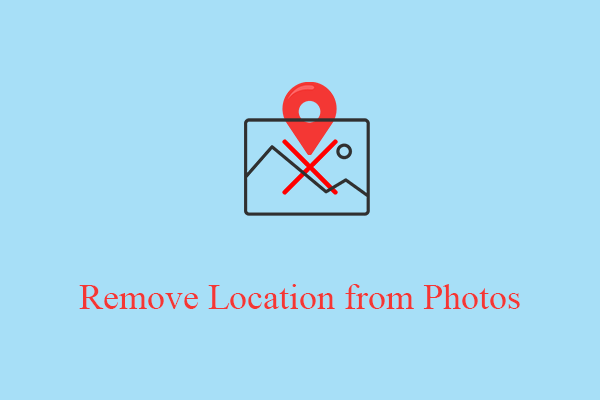 How To Remove Location From Photos Iphone