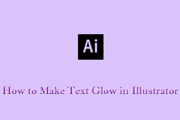 How To Make Text Glow In Adobe Illustrator 