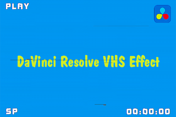 Davinci Resolve Vhs Effect How To Make One In Your Projects