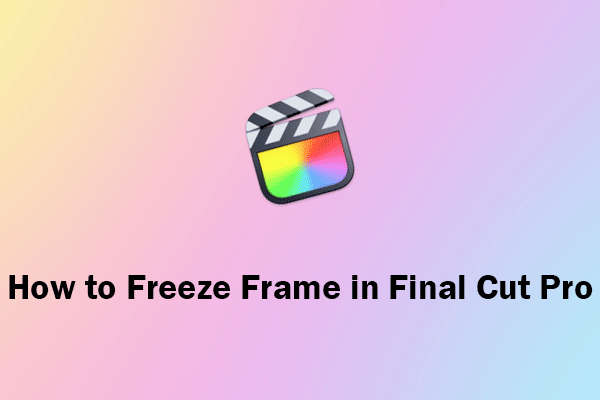 How To Freeze Frame In Final Cut Pro How to Freeze Frame in Final Cut Pro? (2 Steps)