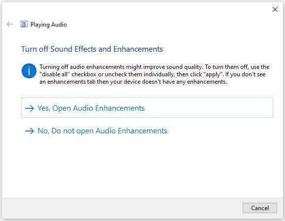 download audio enhancements