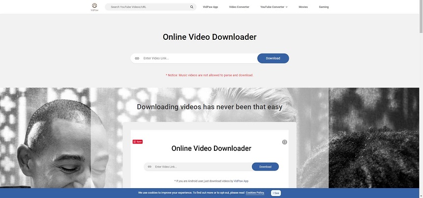 VidPaw Online Video Downloader