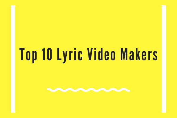 best video editing software for making lyric videos on mac