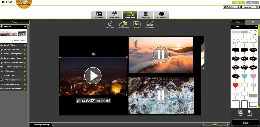 video montage maker free download