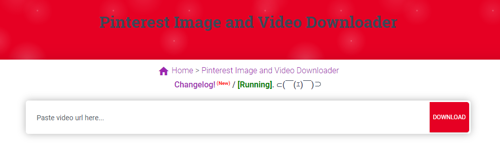 pinterest video downloader link