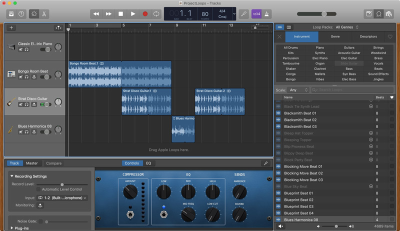 free studio recording software for mac