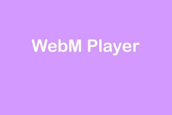 webm video player free download