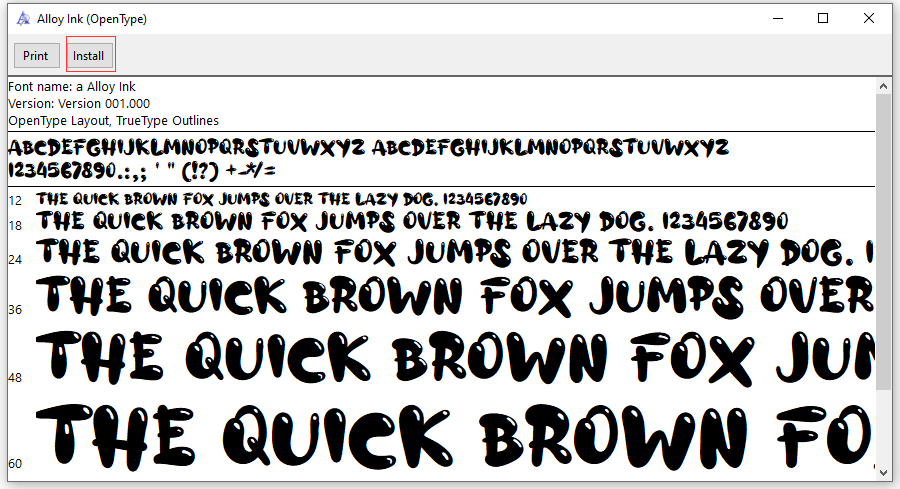 free fonts for word mac