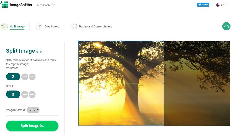 Split Image: Cut Images into Pieces Online for Free