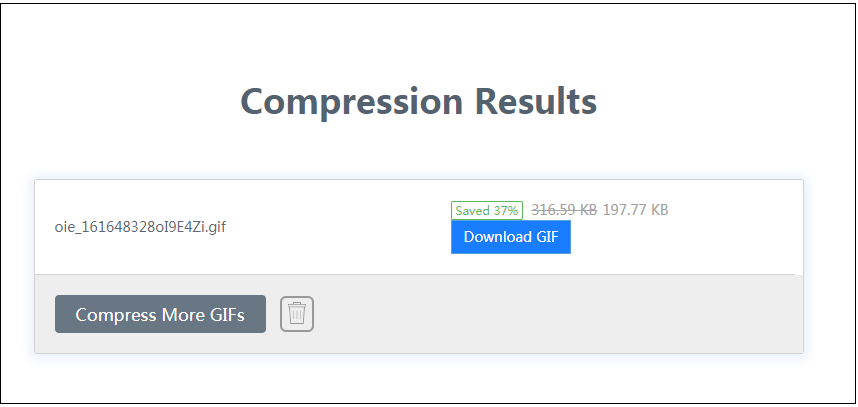 GIF Compressor  Compress GIFs Online for Fast Upload and Share