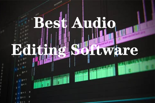 audio editing softwares for mac