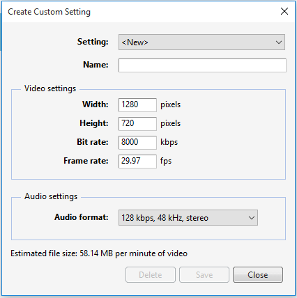 adjust resolution for video playback on mac