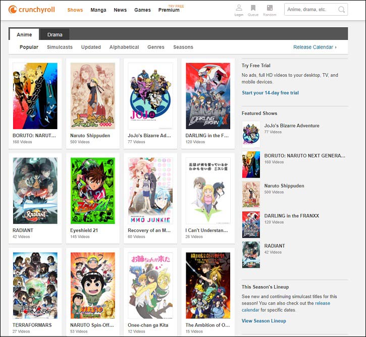 Crunchyroll to No Longer Offer Free Ad-Supported Streaming for New Releases