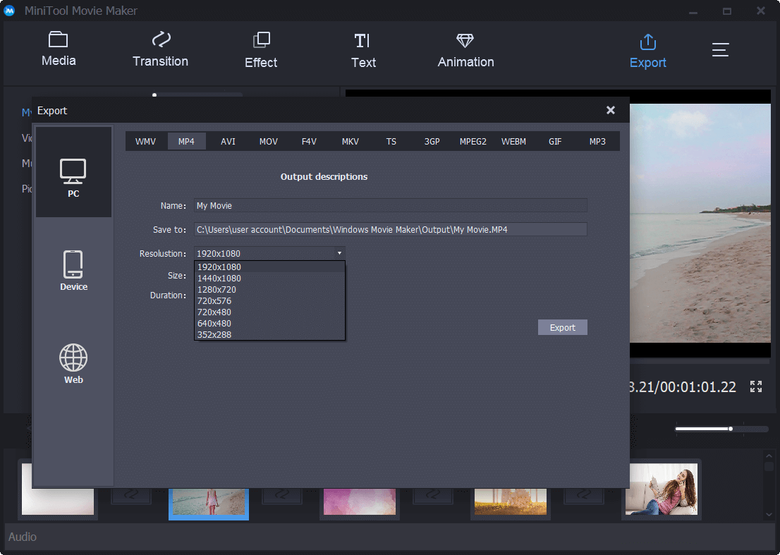 similar to imovie for windows