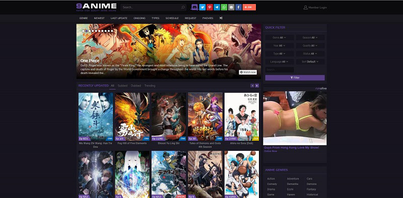 7 Best Free Anime Websites In 2020 to Watch Your Favorite Anime  Gearfuse