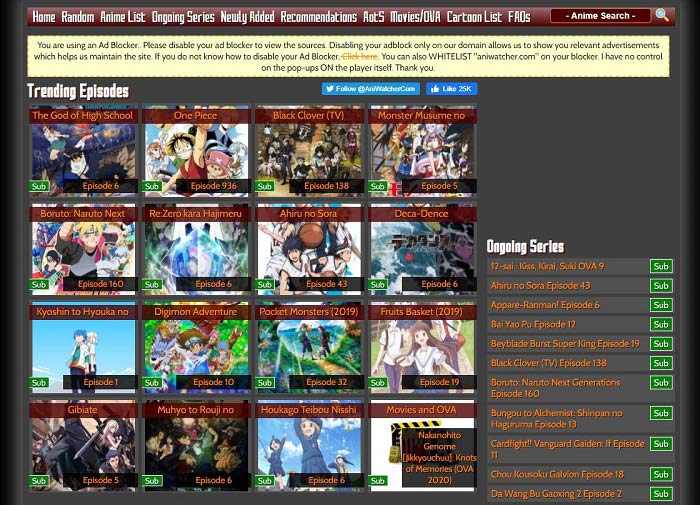 KissAnime Alternative? it says that they copied the UI because they are more familiar with it. they also say that they are not the official KissAnime. : r/KissAnime