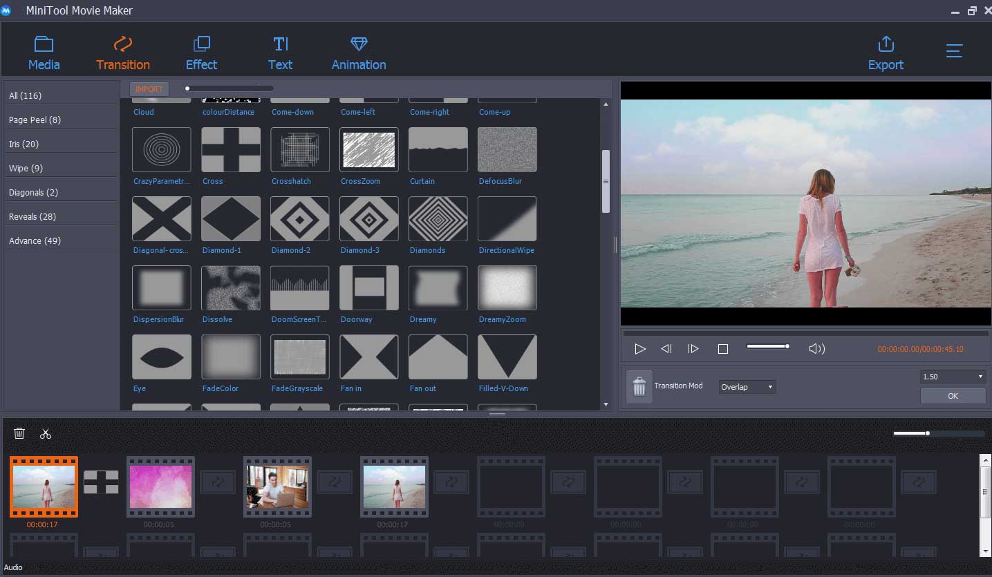 easy simple video editor free