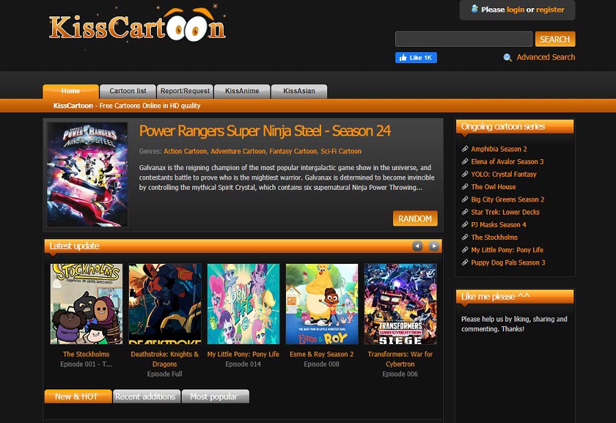 stream cartoons online free