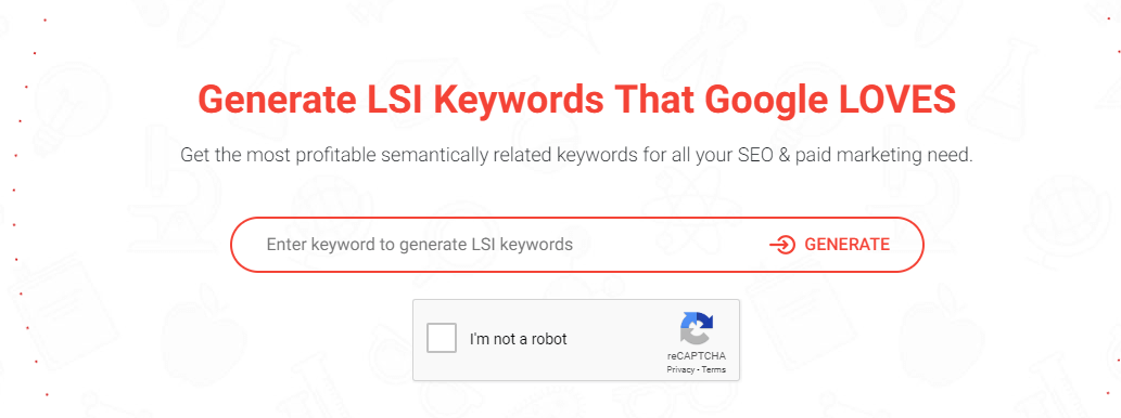 Get the most profitable semantically related keywords for all your SEO