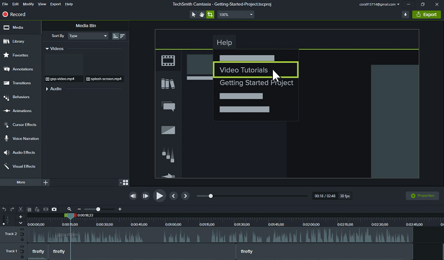 working camtasia software key