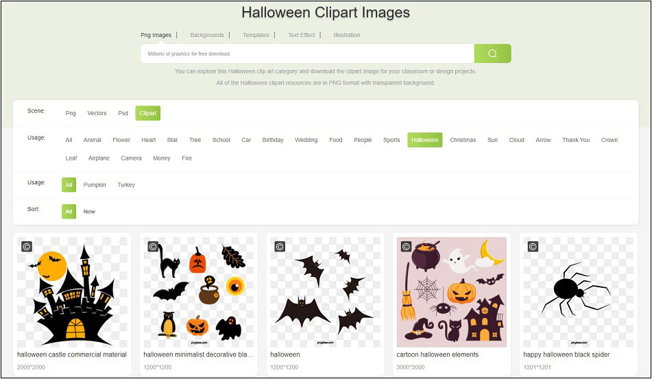 Free Halloween Transparent Gif, Download Free Halloween Transparent Gif png  images, Free ClipArts on Clipart Library