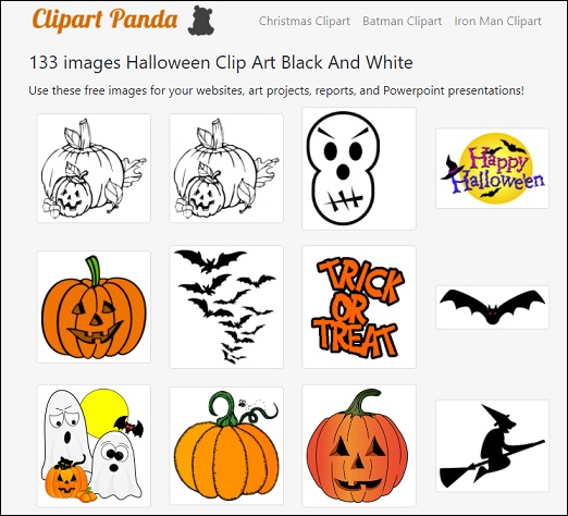 free halloween clipart for mac