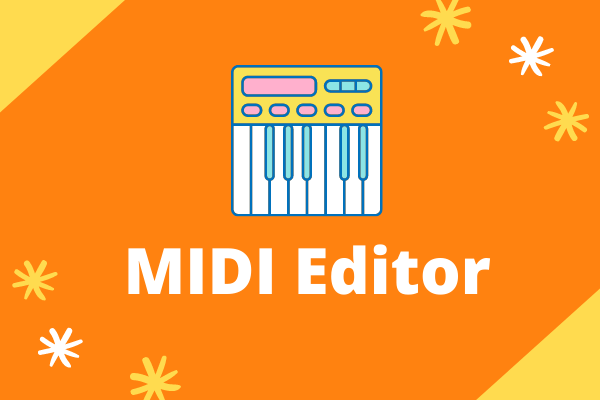 how to use midieditor