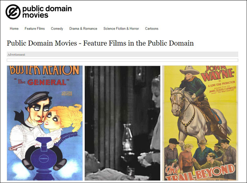 public domain movies