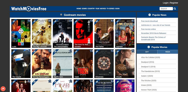 free movies download sites without registration