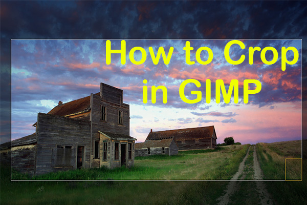 crop in gimp remove background
