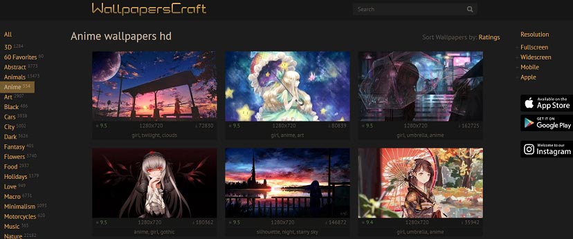 Best ANIME WALLPAPER Websites For Desktop 