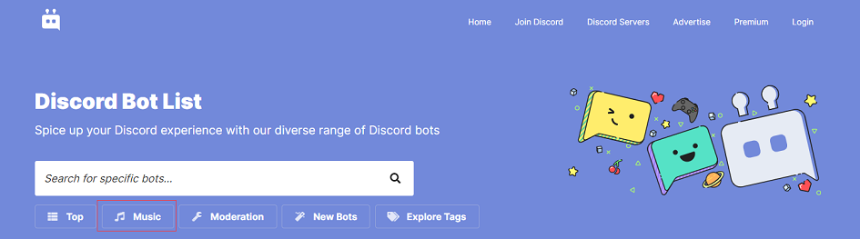 explore Discord music bot