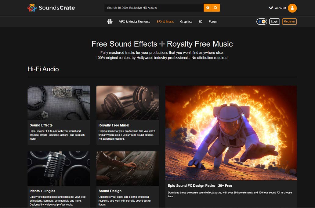 Free HD Sounds - Video Game Sound Effects // SoundsCrate