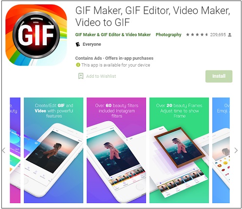 GIF Maker, Editor, Compressor – Apps on Google Play