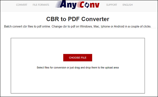 Cbr file converter