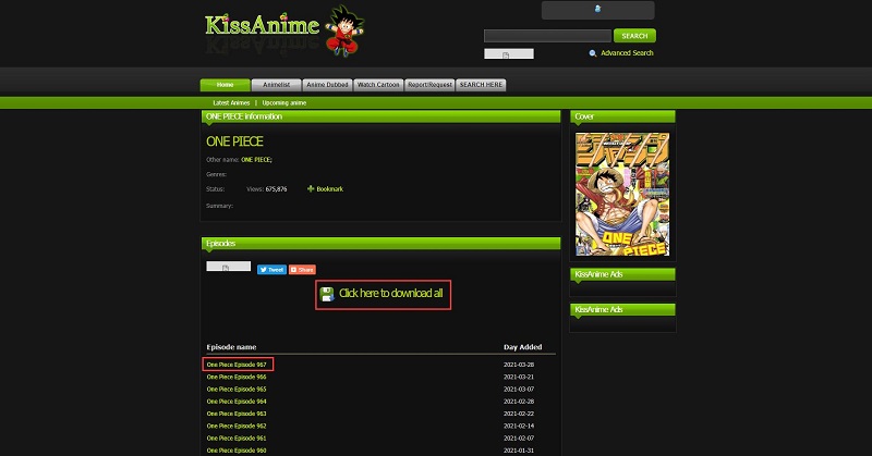 KissAnime - Watch Anime Online English Subtitles - 2021