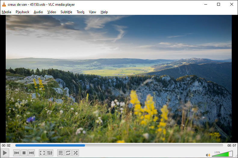 windows media player for mac play vob files