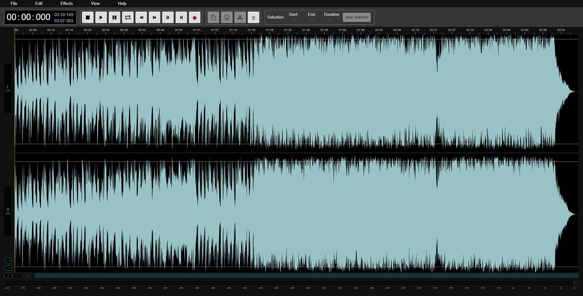 twistedwave audio editor online